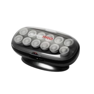 BaByliss Pro Ceramic Fluweel Krulset Jumbo 12 Rollers - 400W