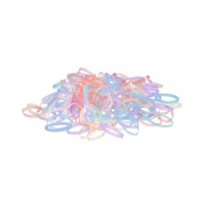 SIBEL Elastische Haarbandjes Pastel 20mm 500st