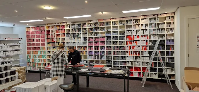 Interieur van een Sarlemijn winkel