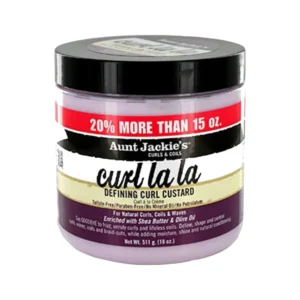 Aunt Jackie's Curl La La Custard 18oz. Bonus